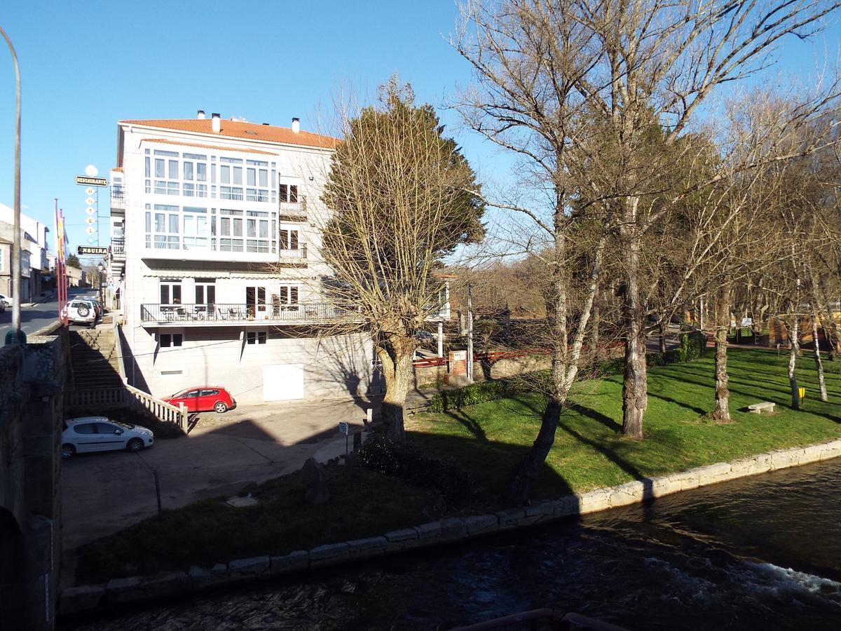Hotel Ansuiña Banos Del Molgas Exterior foto